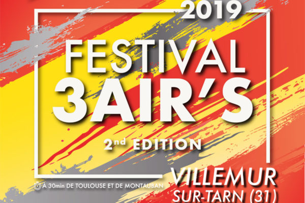 Festival 3 aiR’s : 2e édition sous la Halle Brusson les 18, 19 et 20 octobre !