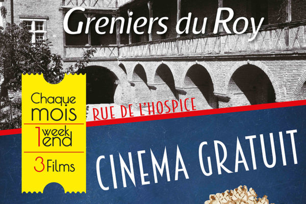 Cinéma gratuit aux Greniers du Roy : 3 séances gratuites les 7 et 8 décembre