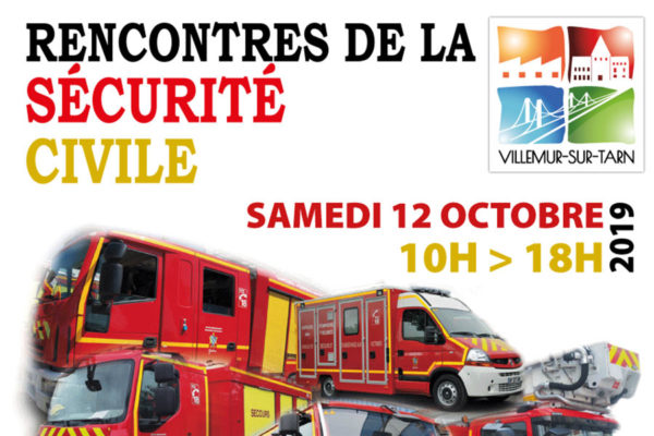 Les pompiers de Villemur en démonstration sur les berges du Tarn