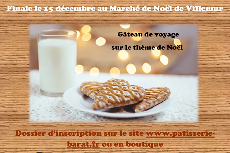 Concours de pâtisserie de David Barat : c’est le moment de vous inscrire !