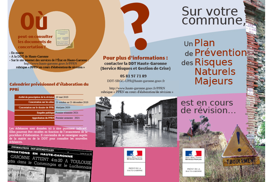PPRI : donnez votre avis sur les cartes d’aléa inondation du 21 octobre au 21 décembre 2019
