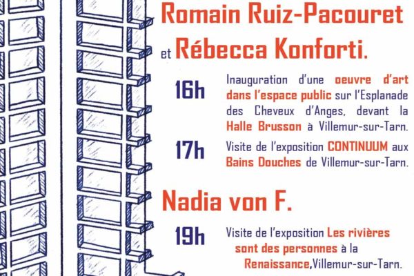 Restitution de résidence : découvrez les œuvres de 3 artistes samedi 7 décembre