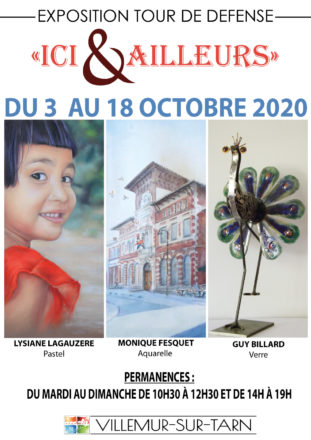 Peintures et Sculptures à la Tour de Défense « Ici & Ailleurs »