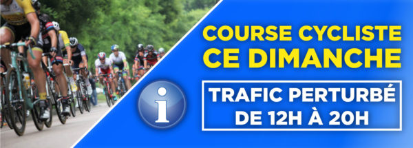 [COURSE CYCLISTE VILLEMUR] TRAFIC PERTURBÉ – DIMANCHE 13 SEPTEMBRE