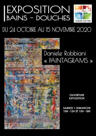 PAINTAGRAMS – Daniele ROBBIANI s’expose aux Bains-Douches, du 24/10 au 15/11/2020.