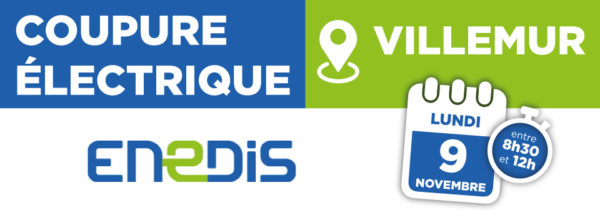 Coupure électrique 9/11/2020 – Villemur