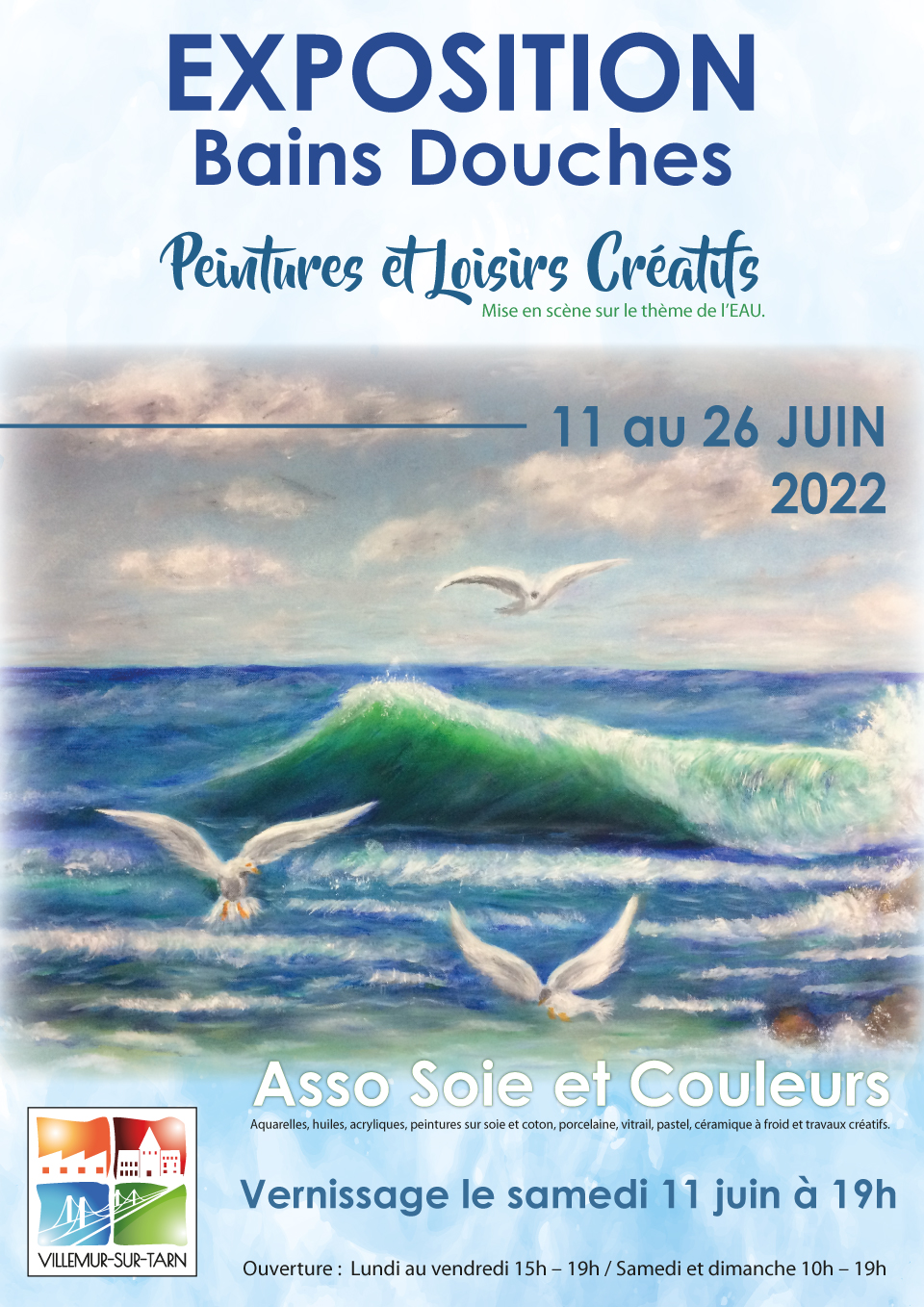 Exposition Soie et Couleurs | 11 au 26 juin | les Bains-Douches
