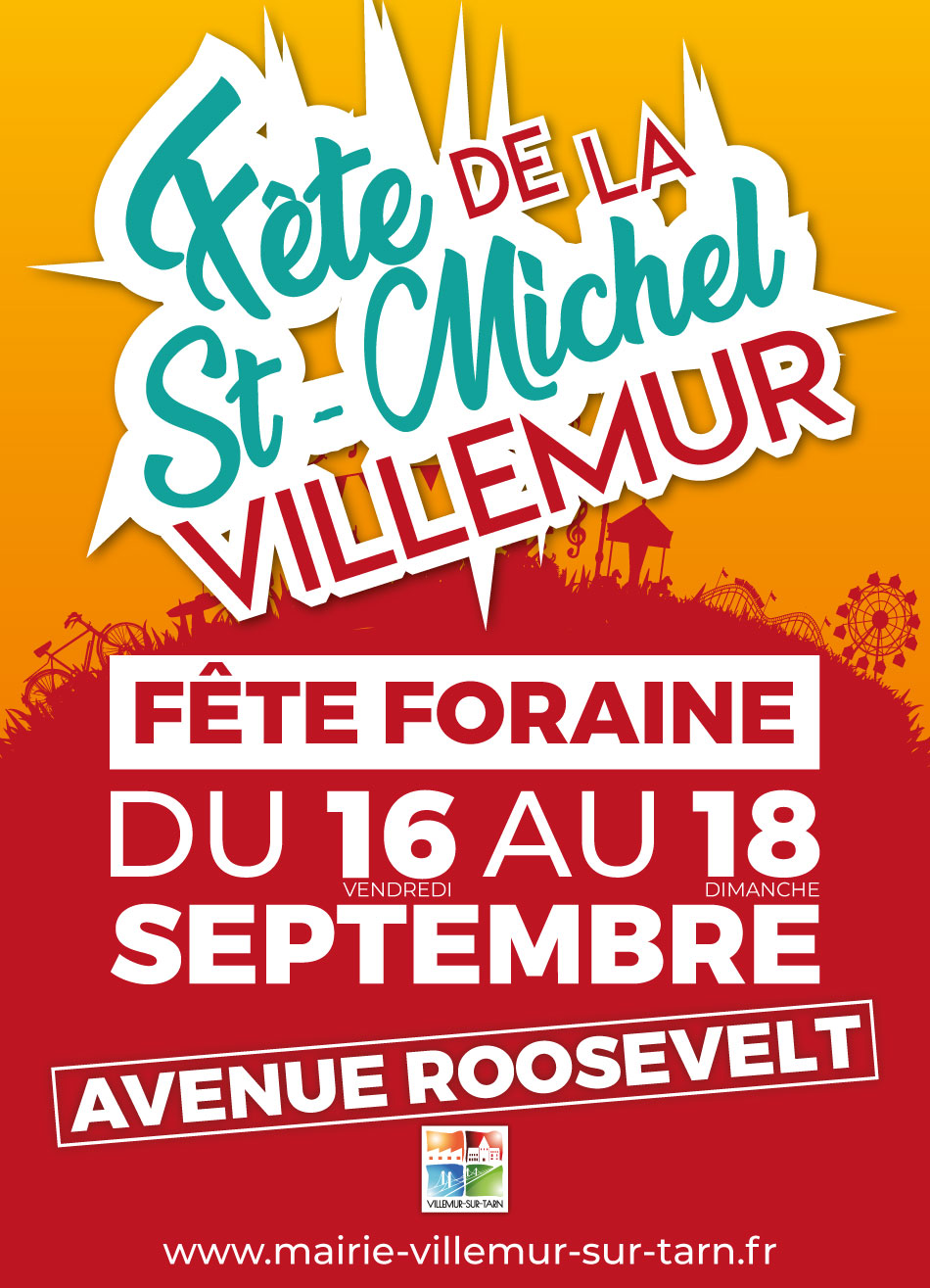 FÊTE FORAINE DE LA SAINT MICHEL | du 16 au 18 septembre 2022