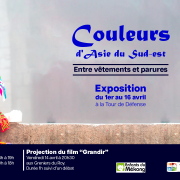 L’ASSOCIATION « ENFANTS DU MEKONG »  DEVOILE SES TRÉSORS  A LA TOUR DE DÉFENSE