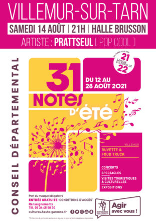 31 notes d’été – SAMEDI 14 AOÛT – Halle Brusson
