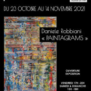PAINTAGRAMS – Daniele ROBBIANI s’expose aux Bains-Douches,  du 23/10 au 14/11/2021.