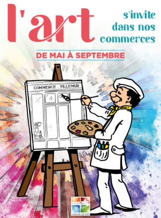 « L’art s’invite dans nos commerces »: c’est parti !