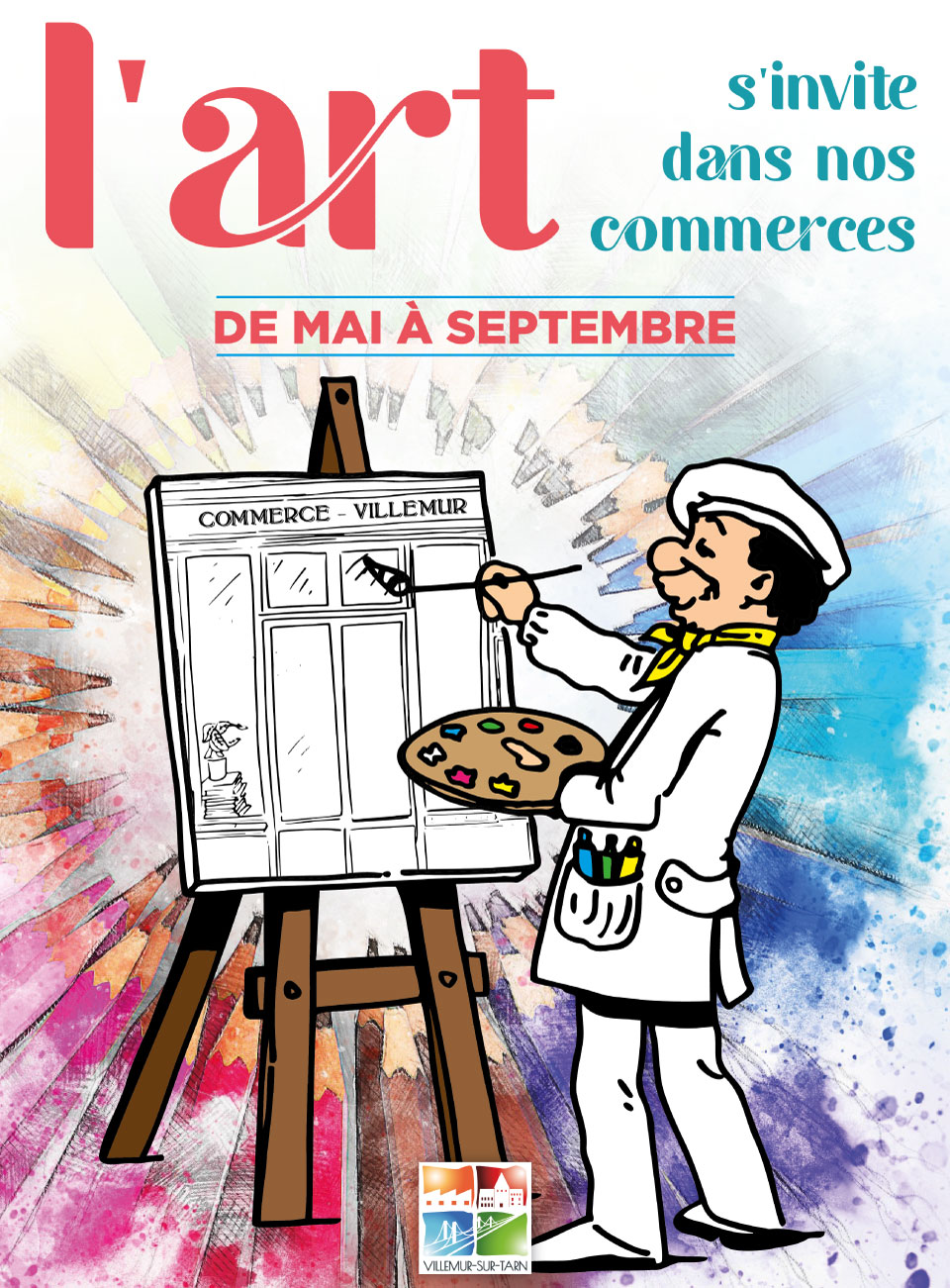 « L’art s’invite dans nos commerces »: c’est parti !