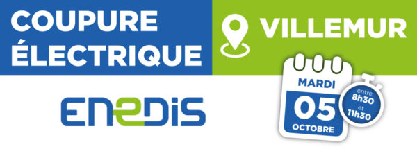 Coupure électrique 05/10/2021 – Villemur