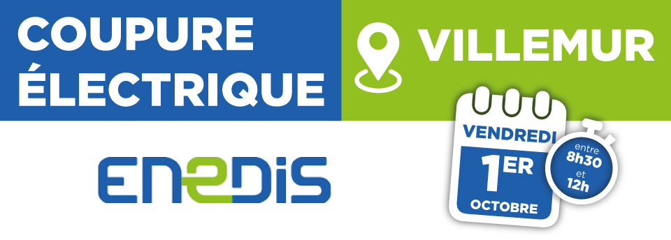Coupure électrique 01/10/2021 – Villemur